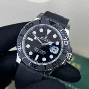 Đồng Hồ Rolex Yacht-Master 1:1 like auth Mặt Số Đen