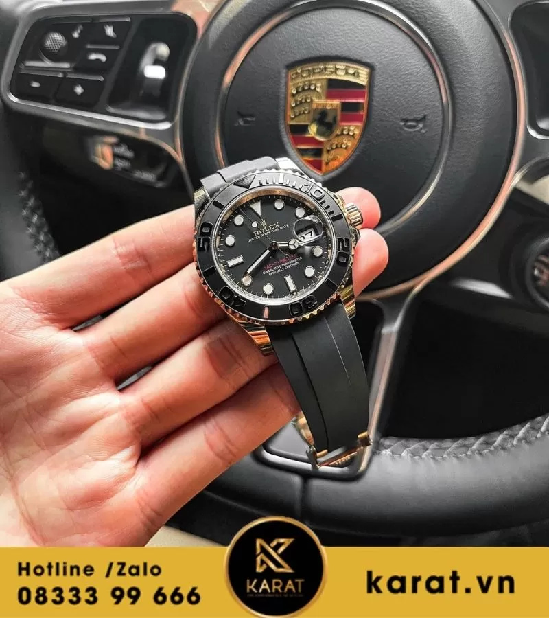 Đồng hồ Rolex Yatch master bọc vàng replica