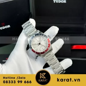 Đồng Hồ Tudor Black Bay GMT Mặt Trắng Replica 1 1 Nhà Máy ZF 41mm