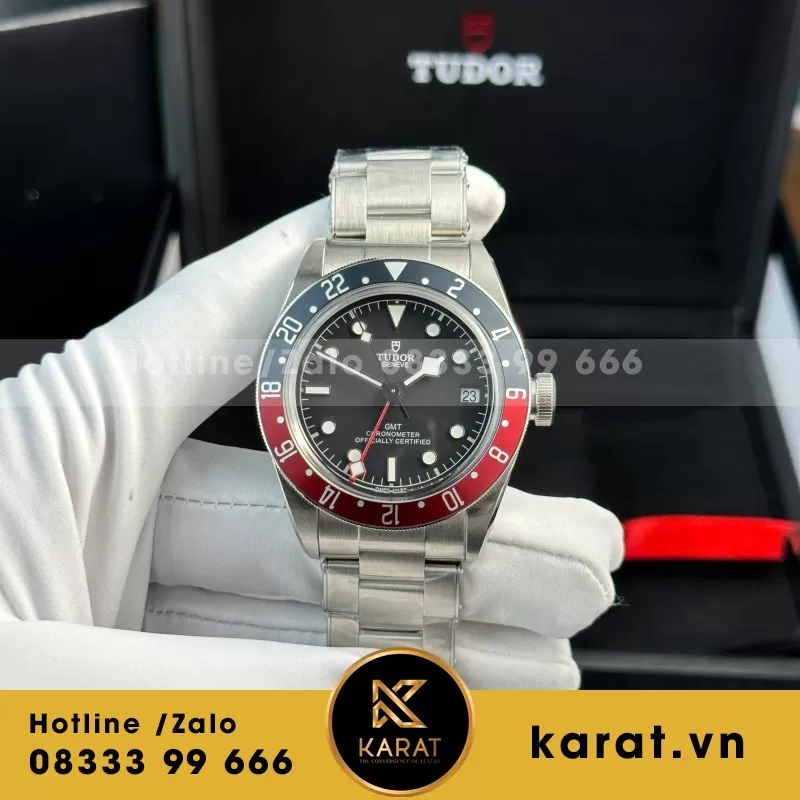 Đồng Hồ Tudor Black Bay GMT Replica 1 1 Nhà Máy ZF 41mm