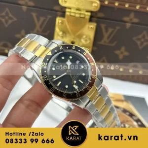 Đồng Hồ Tudor Replica 11 Black Bay GMT S&G M79833MN Mặt Đen Dây Kim Loại Xưởng ZF 41mm