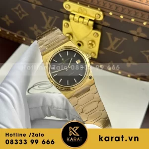 Đồng Hồ Vacheron Constantin Historiques 222 Rep 11 Cao Cấp Mặt Đen Nhà Máy 8F 37mm