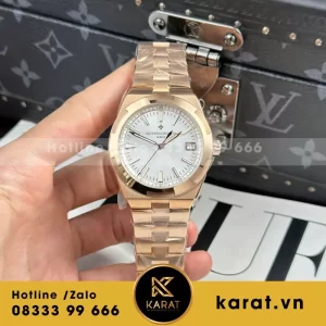 Đồng Hồ Vacheron Constantin Overseas 4500V Mặt Trắng Nhà Máy PPF 41mm