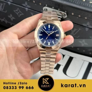 Đồng Hồ Vacheron Constantin Overseas 4500V Mặt Xanh Dương Nhà Máy PPF 41mm