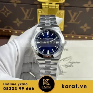 Đồng Hồ Vacheron Constantin Overseas 4500V Mặt Xanh Dương Nhà Máy PPF 41mm
