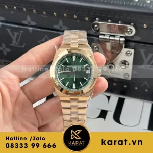 Đồng Hồ Vacheron Constantin Overseas 4500V Replica 11 Mặt Xanh Lá Cây 41mm