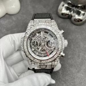 Đồng Hood Hublot Big Bang Unico Full Kim Cương Like Auth