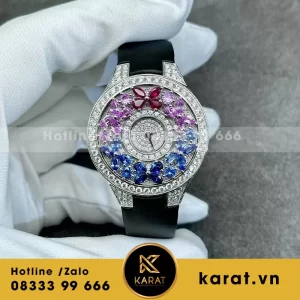 Graff butterfly full diamond white gold chế tác
