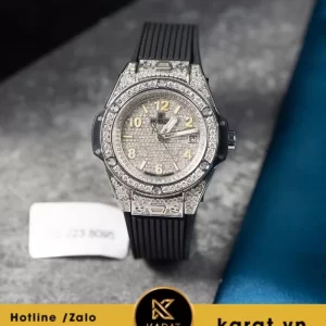 Hublot Bigbang One Click Steel Full Pave 39mm