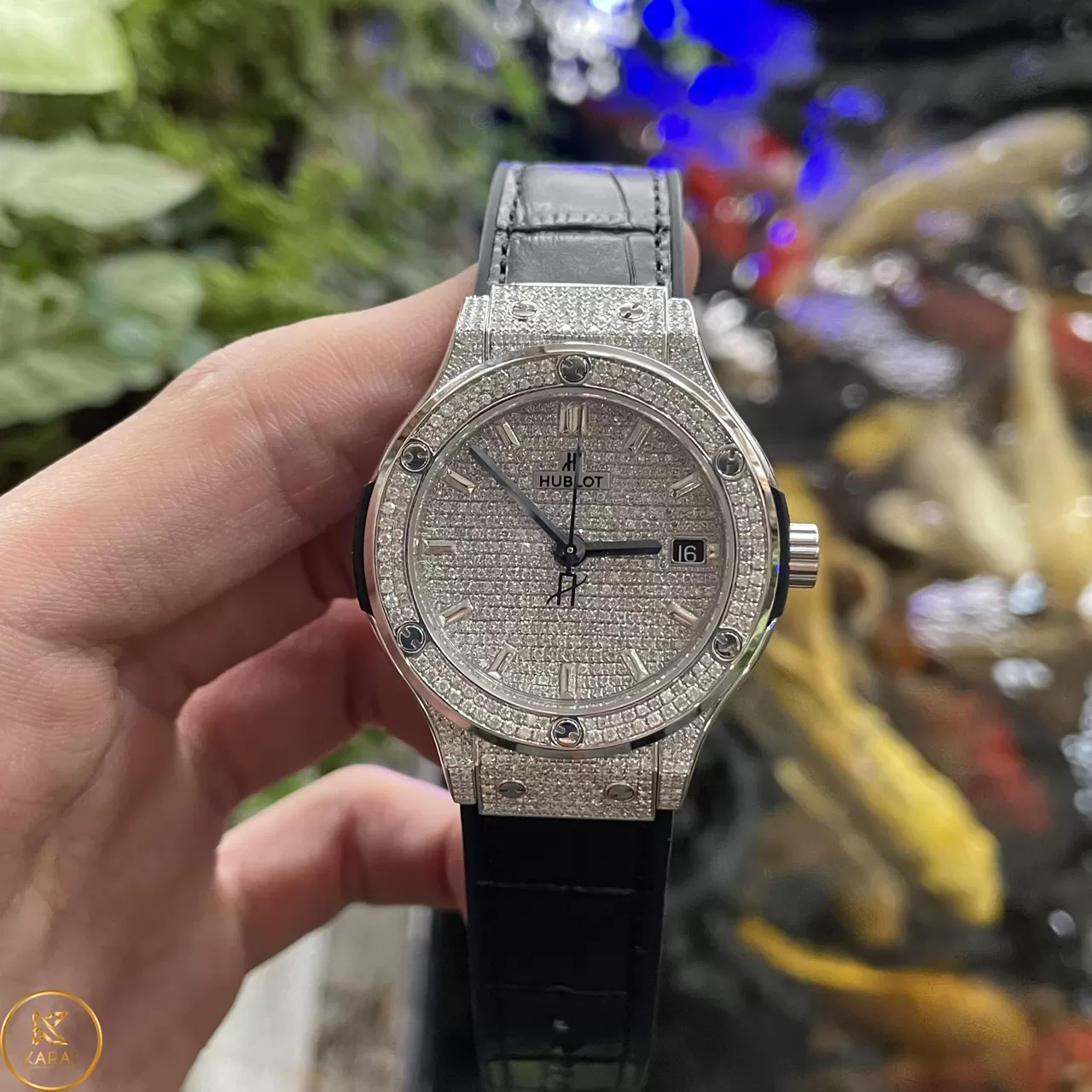 HUBLOT CLASSIC FUSION LIKE AUTH FULL DIAMOND