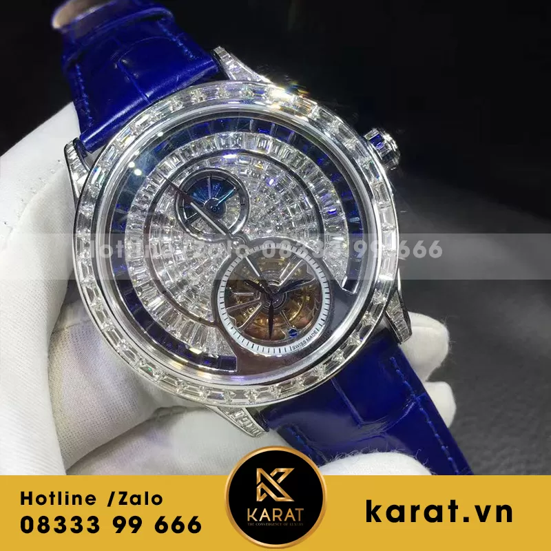 Jeager lecoultre master tourbillon baguette diamond