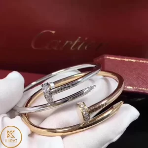 Lắc Tay Cartier Juste Un Clou Đầu Đinh điểm kim cương