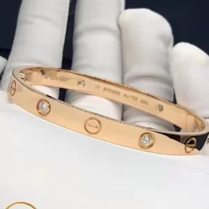 Lắc Tay Cartier Love Rose Gold