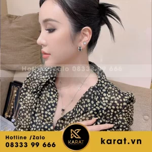 Lắc tay Tiffany & Co chế tác vàng 18k Nhập Hong Kong