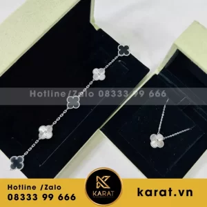 Lắc Tay Và Vòng Cổ Nữ Vca 18K