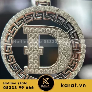 Mặt Dây Chuyền Chữ Đ