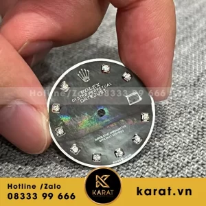 Mặt MOP xà cừ  chế tác 36mm,41mm cọc số Moissanite xà cừ tím hàng tuyển chọn VIP hiệu ứng màu xuất sắc