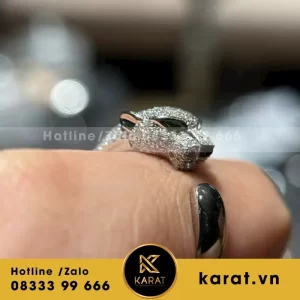 Nhẫn Báo 10K Moissanite