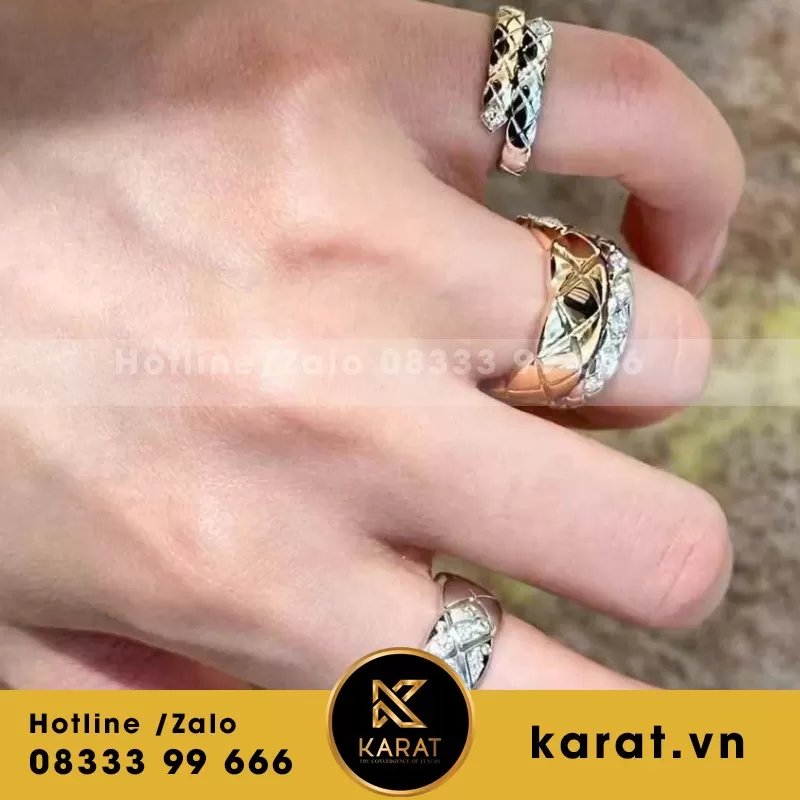 Nhẫn Lattice Luxe