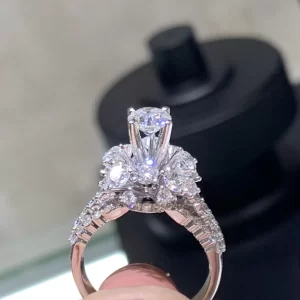 Nhẫn Nữ 10k 14 18k Kim Cương