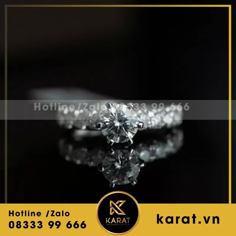 Nhẫn Nữ Đính Kim Cương