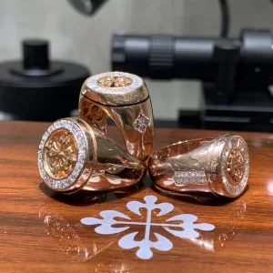 Nhẫn Patek Philippe Rose Gold 18K Diamonds