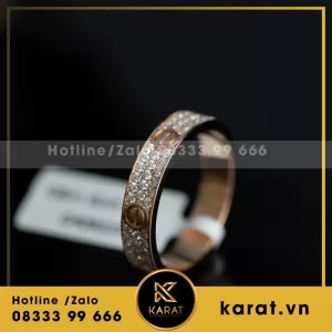 Nhẫn Thiết Kế Vàng 2 Màu Sang Trọng