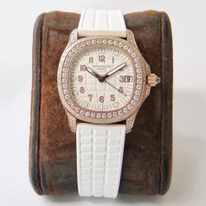 Patek Philippe Aquanaut 5068R-010 Chế Tác Vàng Hồng 18k Kim Cương Thiên Nhiên