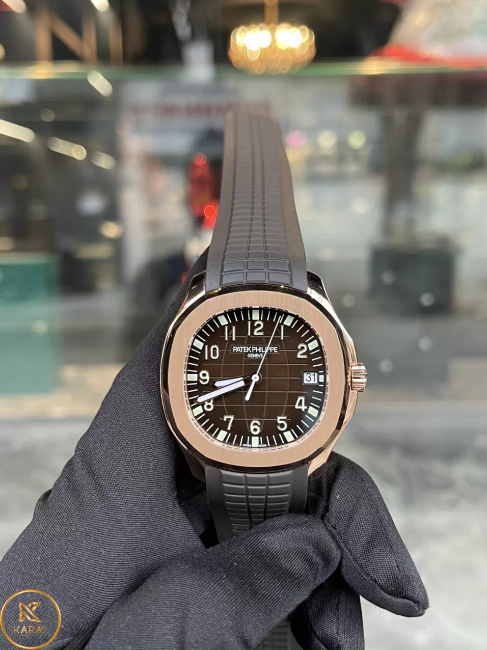PATEK PHILIPPE AQUANAUT 5167R-001 ROSE GOLD 18K