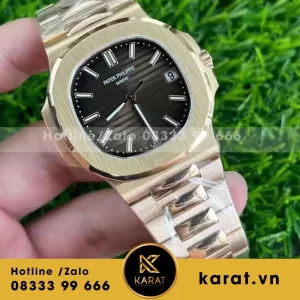 Patek philippe nautilus 5711r rose gold chế tác