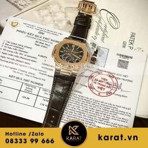 Patek philippe nautilus 5712r vàng khối 18k