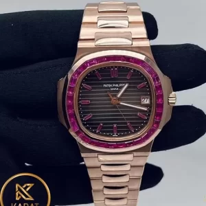 PATEK PHILIPPE NAUTILUS 5723/112R-001 VÀNG HỒNG 18K RUBY DIAMONDS