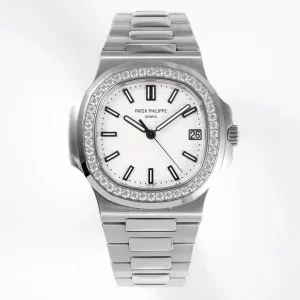 Patek Philippe Nautilus 7018/1A WHITE GOLD DIAMONDS