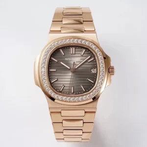Patek Philippe Nautilus 7118 Chế Tác Vàng Hồng 18k Kim Cương thiên Nhiên