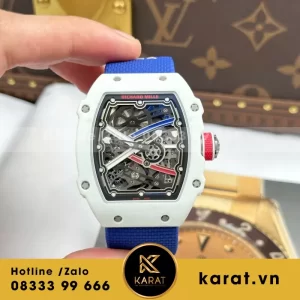 Đồng hồ Phiên bản RM67-02 tuỳ chỉnh nới nhất thị trường thời điểm hiện tại - tất cả các vật liệu sử dụng đều có chất lượng cao nhất