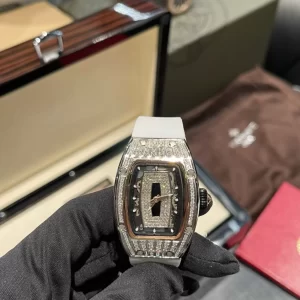 Richard Mille RM 07-01 Chế Tác White Gold Full Diamonds