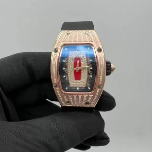Richard Mille RM07-01 RG Rose Gold  FULL Diamonds