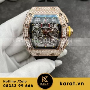 Richard mille RM11-03 chế tác vàng đúc kim cương thiên nhiên