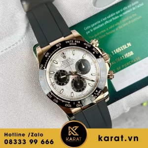 Rolex Cosmograph Daytona 116515 vàng hồng mặt thiên thạch tinh chỉnh