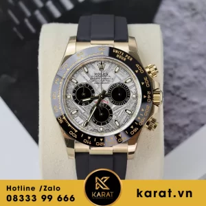 Rolex Cosmograph Daytona 116515 yellow gold mặt thiên thạch tinh chỉnh