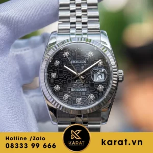 Rolex Datejust 36mm  Mặt Vi Tính replica