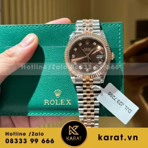 Rolex datejust bọc vàng máy 3235