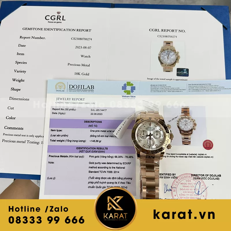 Rolex daytona bọc vàng độ mặt MOP