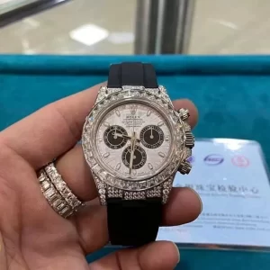 ROLEX DAYTONA DIAMOND DÂY CAO SU