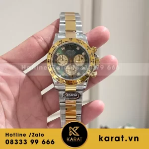 Rolex daytona tinh chỉnh mặt MOP siêu sắc nét