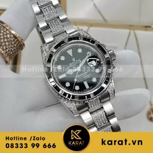 Rolex submariner chế tác vàng đúc kim cương thiên nhiên