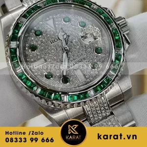 Rolex submariner vàng đúc kim thiên nhiên chế tác