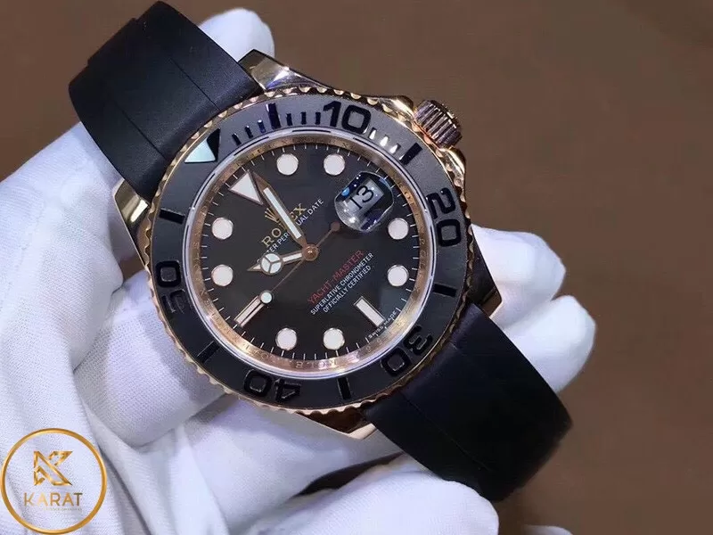 ROLEX YACHT MASTER 116655 VÀNG HỒNG 18K CHẾ TÁC
