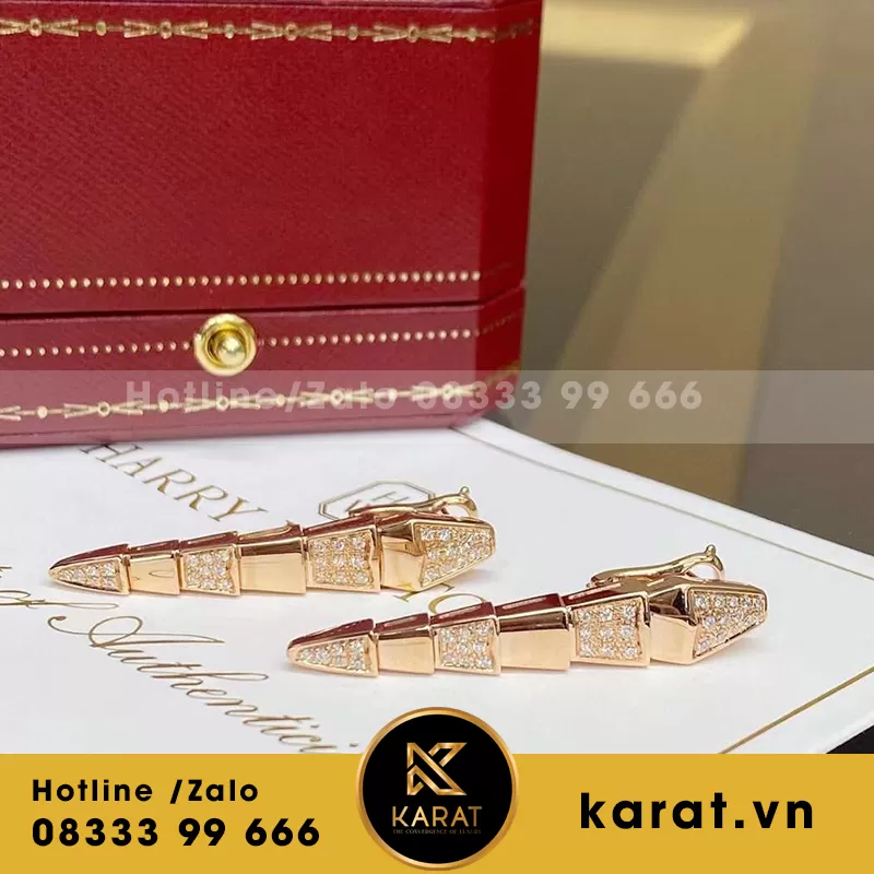 Serpenri earrings bvl 18k