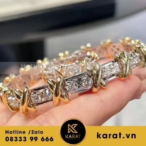 Tyffany & Co schlumberger bracelet 18k